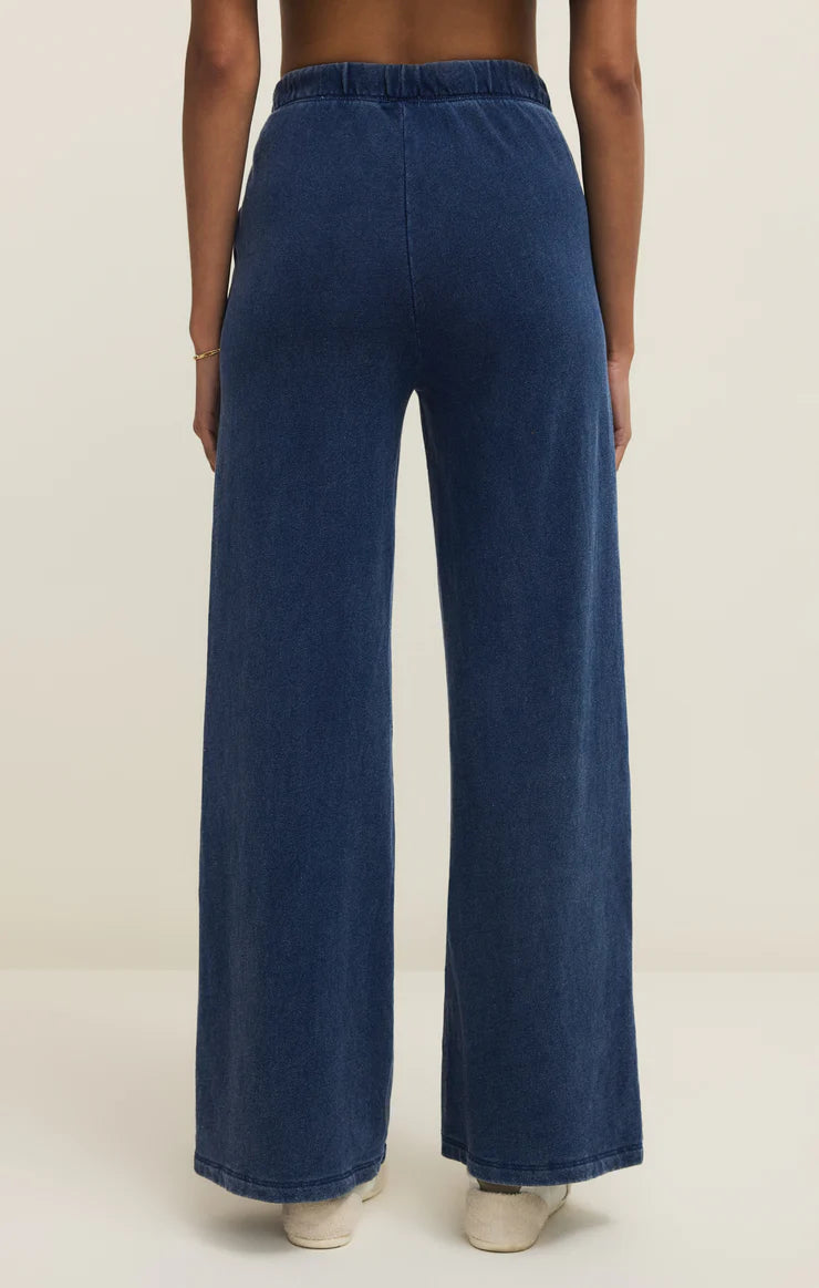 Hunter Knit Pant - Indigo Blue