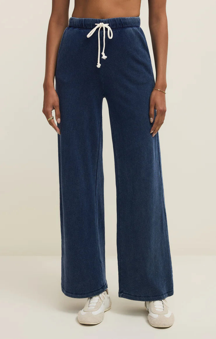 Hunter Knit Pant - Indigo Blue