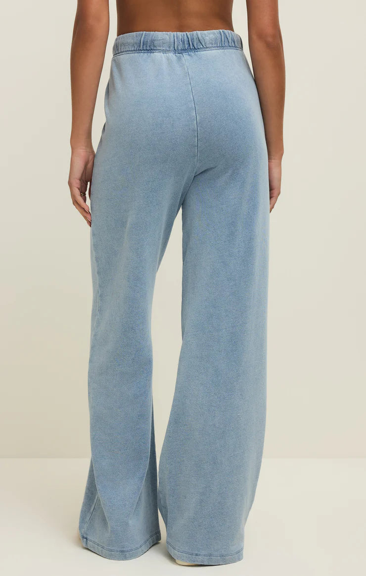 Hunter Knit Denim Pant - Ocean Air Indigo