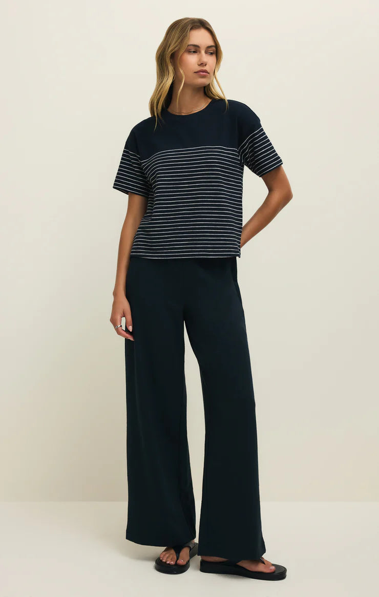 Andre Wide Leg Pant - Eclipse