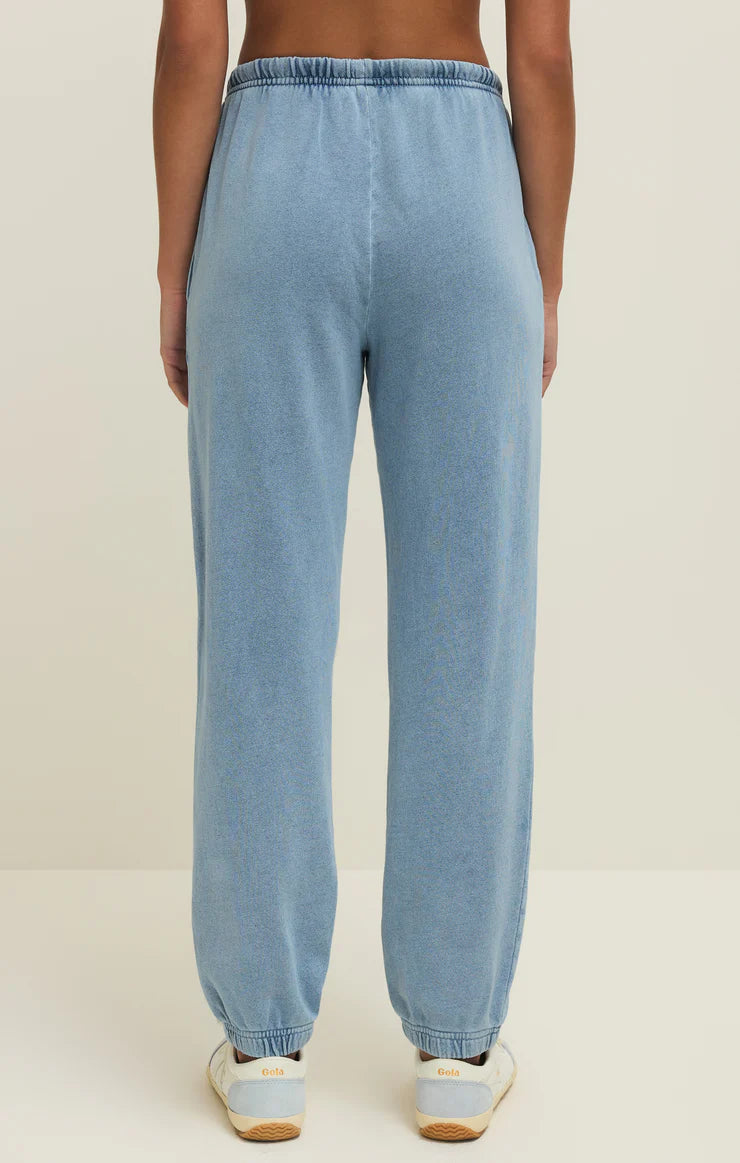 Downtown Knit Denim Jogger - Ocean Air Indigo