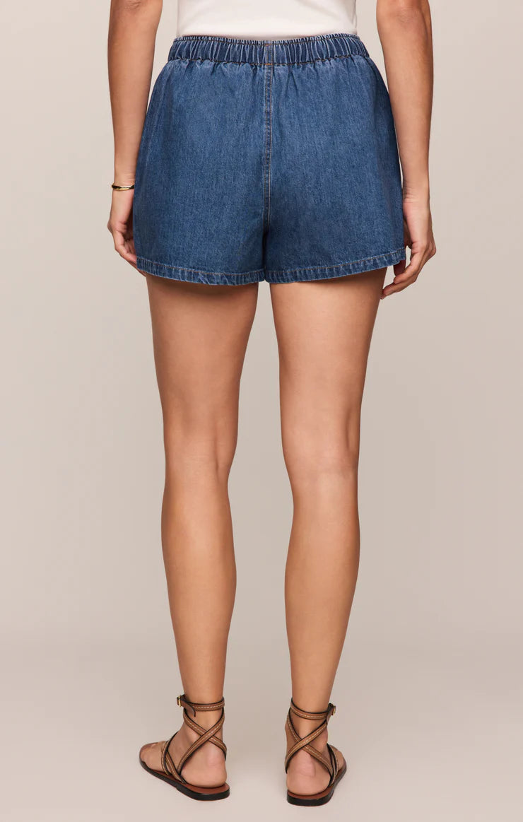 Daycation Denim Utility Short - Deep Water