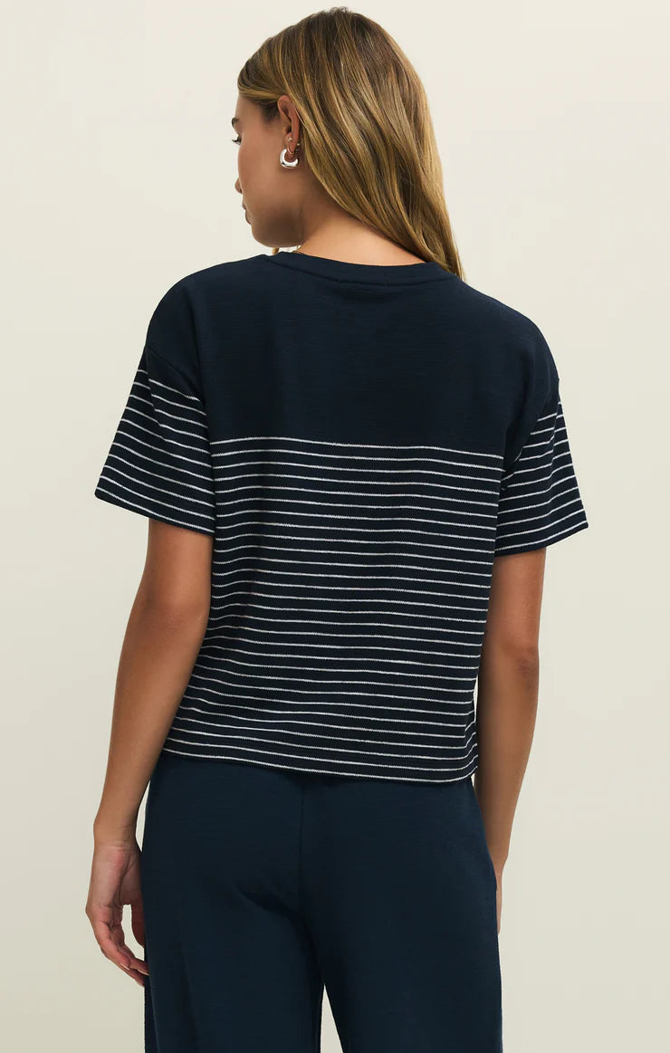 Harbor Striped Shirt - Eclipse