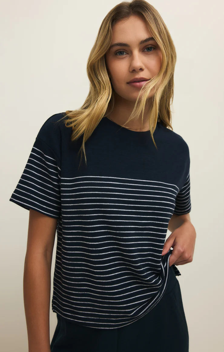 Harbor Striped Shirt - Eclipse