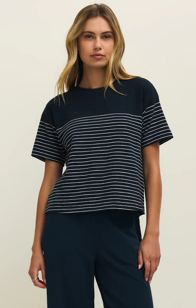 Harbor Striped Shirt - Eclipse