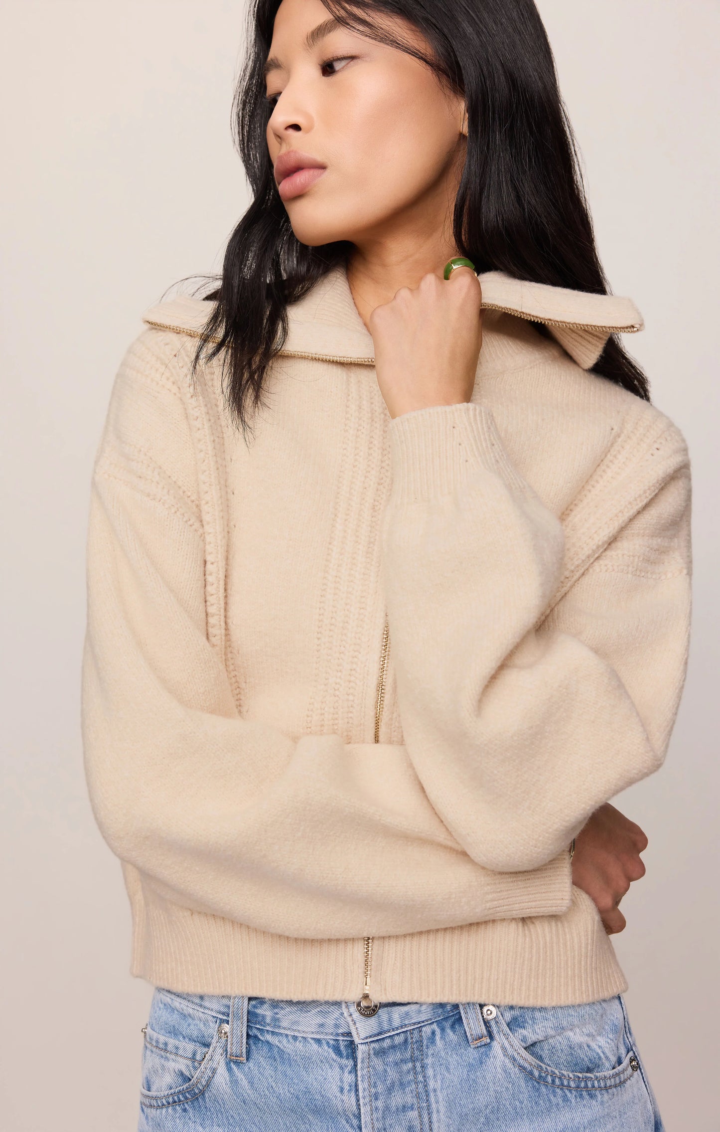Silverlake Cardigan - Chalk