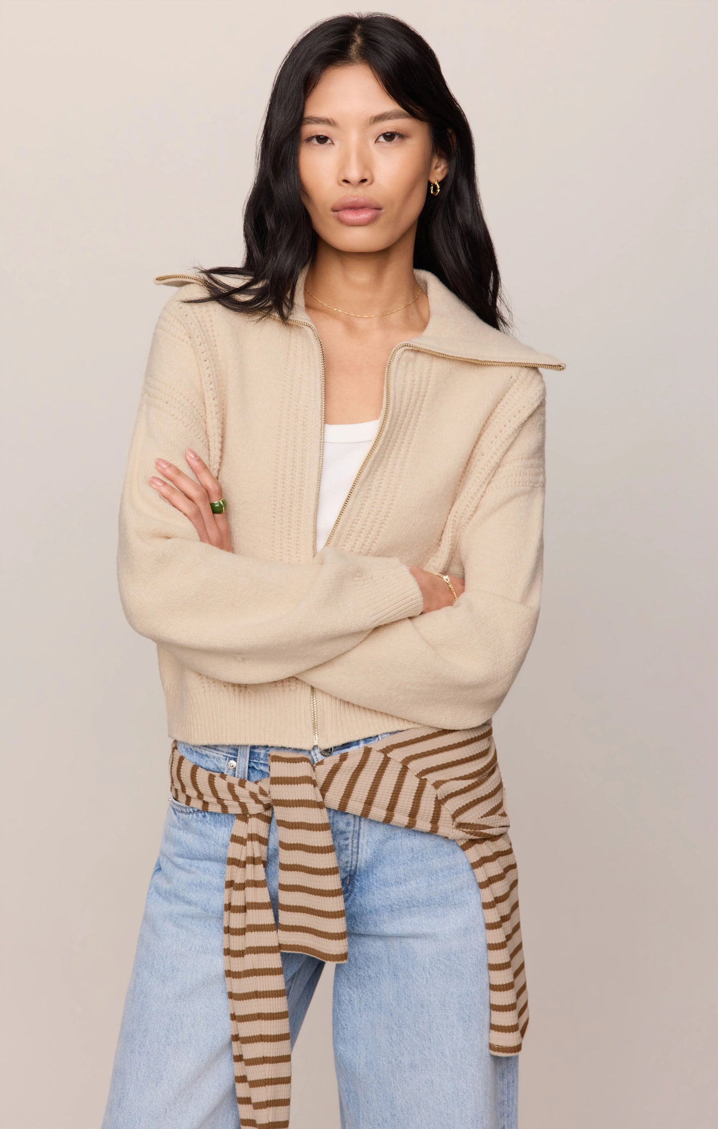 Silverlake Cardigan - Chalk