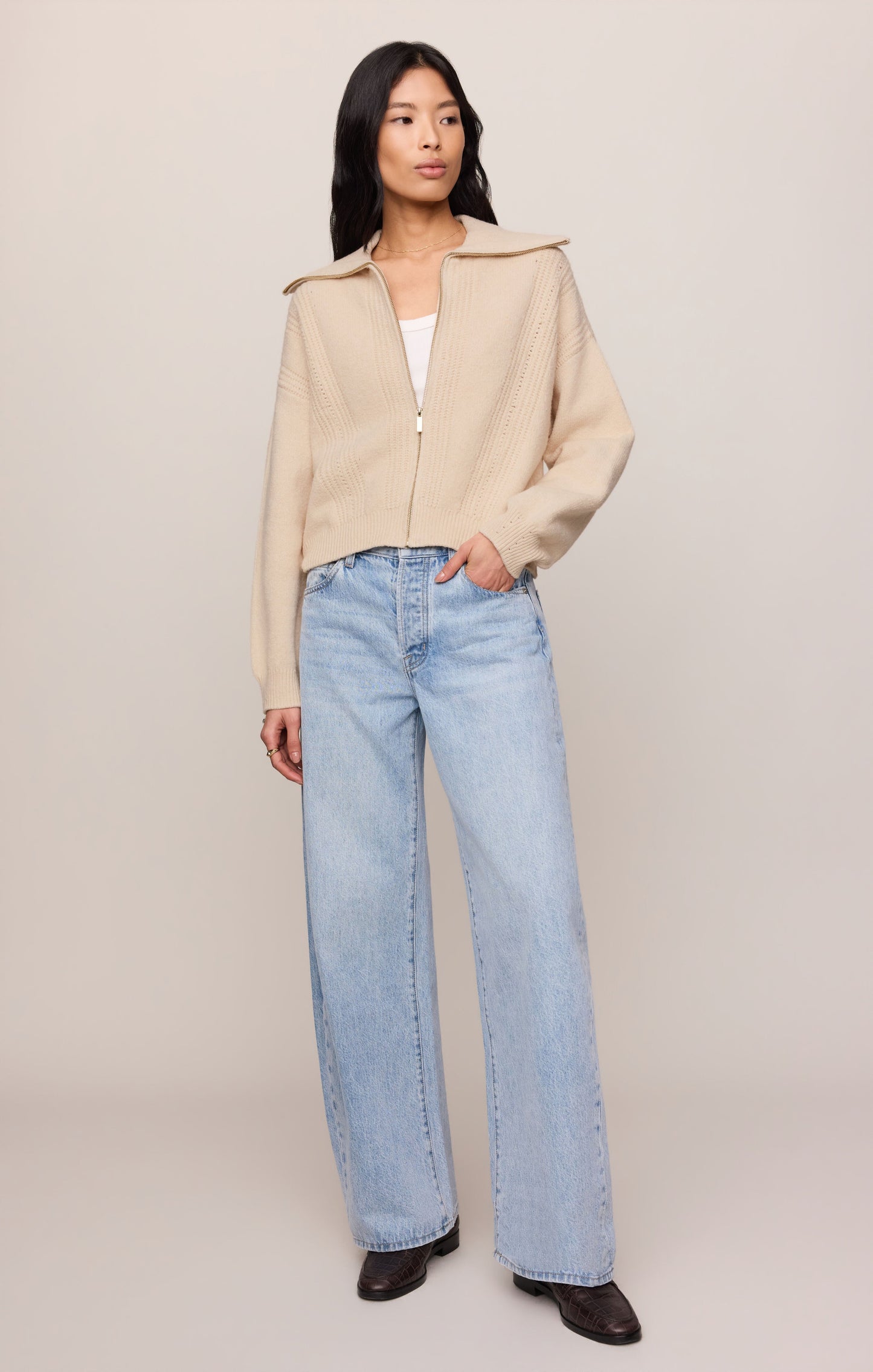 Silverlake Cardigan - Chalk