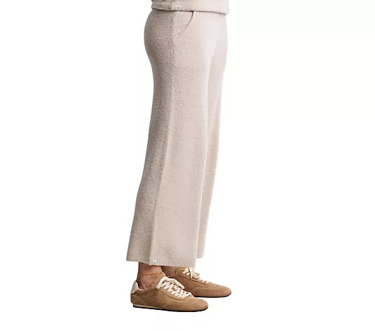 Barefoot Dreams CozyChic Lite Textured Crop Pant