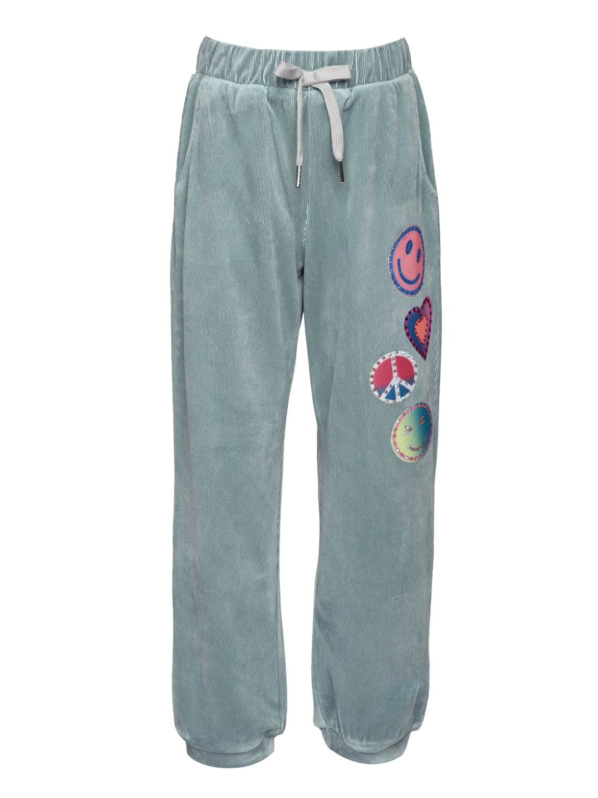 Mint Joggers W/ Emojis