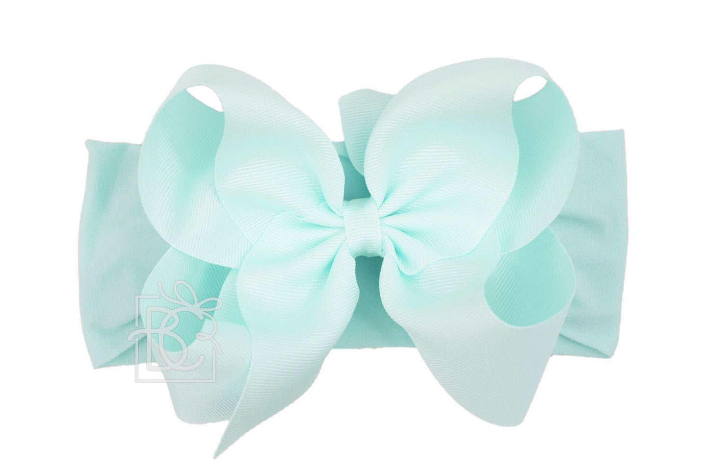 Aquamarine 5.5" Headband Bow