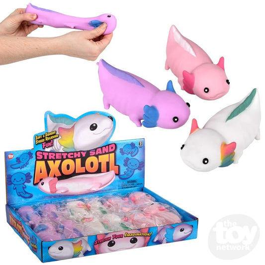 Stretchy Sand Axolotl - Assorted