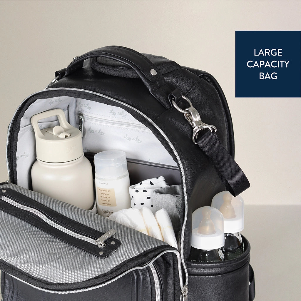 Noir Boss Plus Diaper Bag