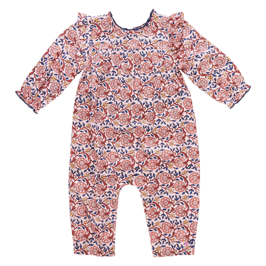 Pink Blossom Baby Jumper