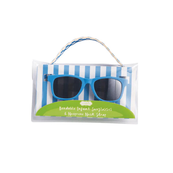 Boys Blue Bendable Baby Sunglasses