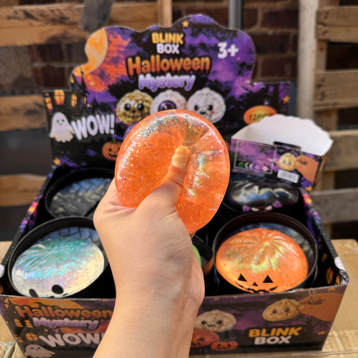Sugar Squeeze Halloween Glitter Dumpling