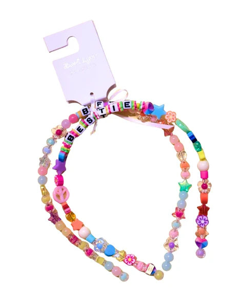 BFF Charm Headbands - 2pc