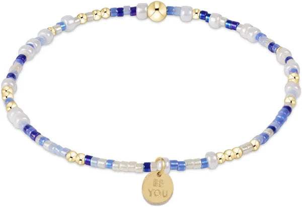 egirl Hope Unwritten Bracelet - Is Smurf's Butt Blue? - Be You Small Gold Disc
