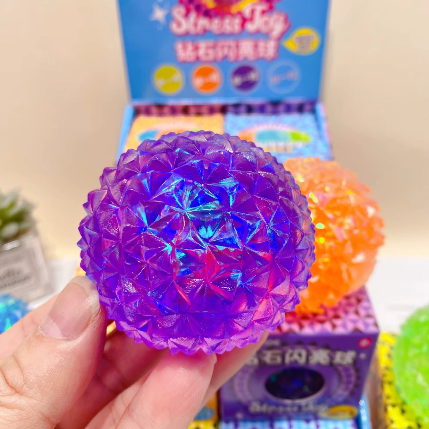 Maltose Brilliant Ball Squishy - Assorted