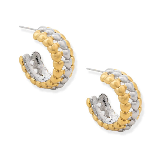 Bubble Hearted Hoop