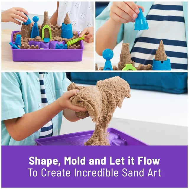 Kinetic Sand Deluxe Beach Castle