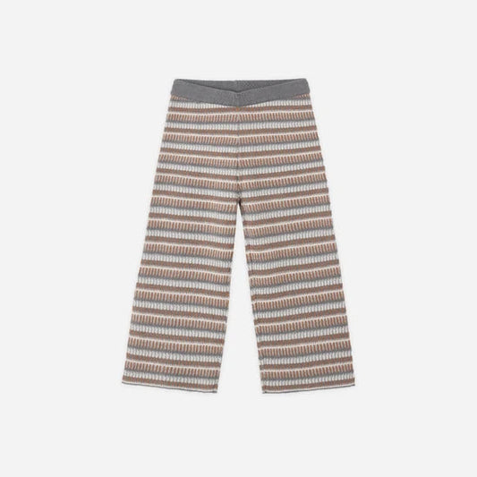 Knit Wide Leg Multi Stripe