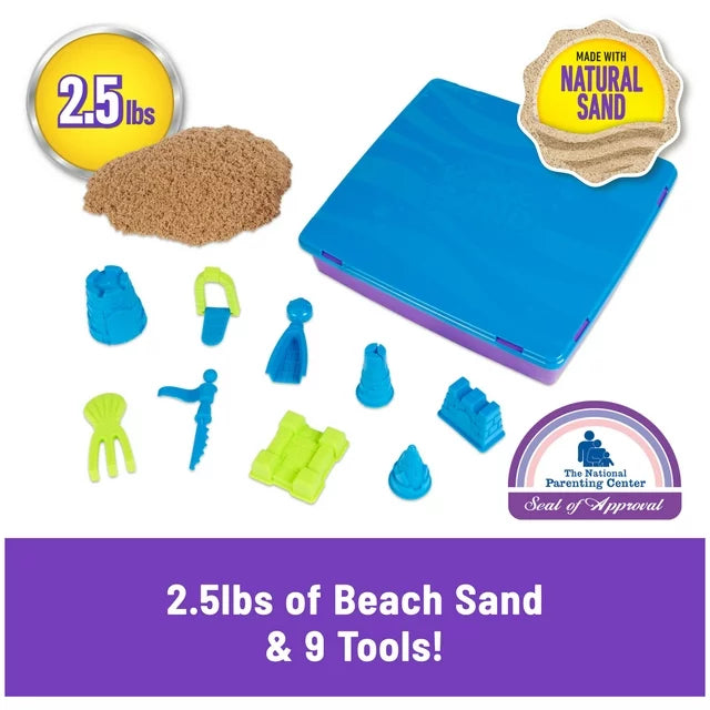 Kinetic Sand Deluxe Beach Castle