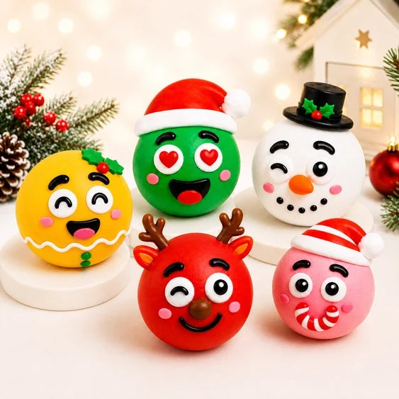 Christmas Funny Face Squishy – Cutie Patootie