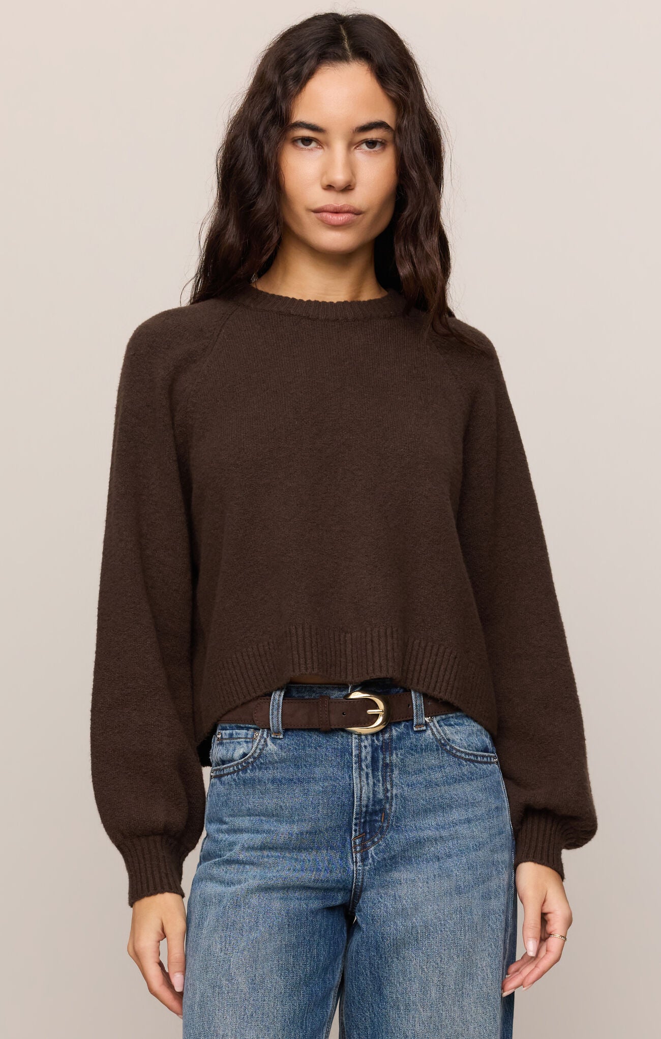 Coming Up Sweater Dark Chocolate