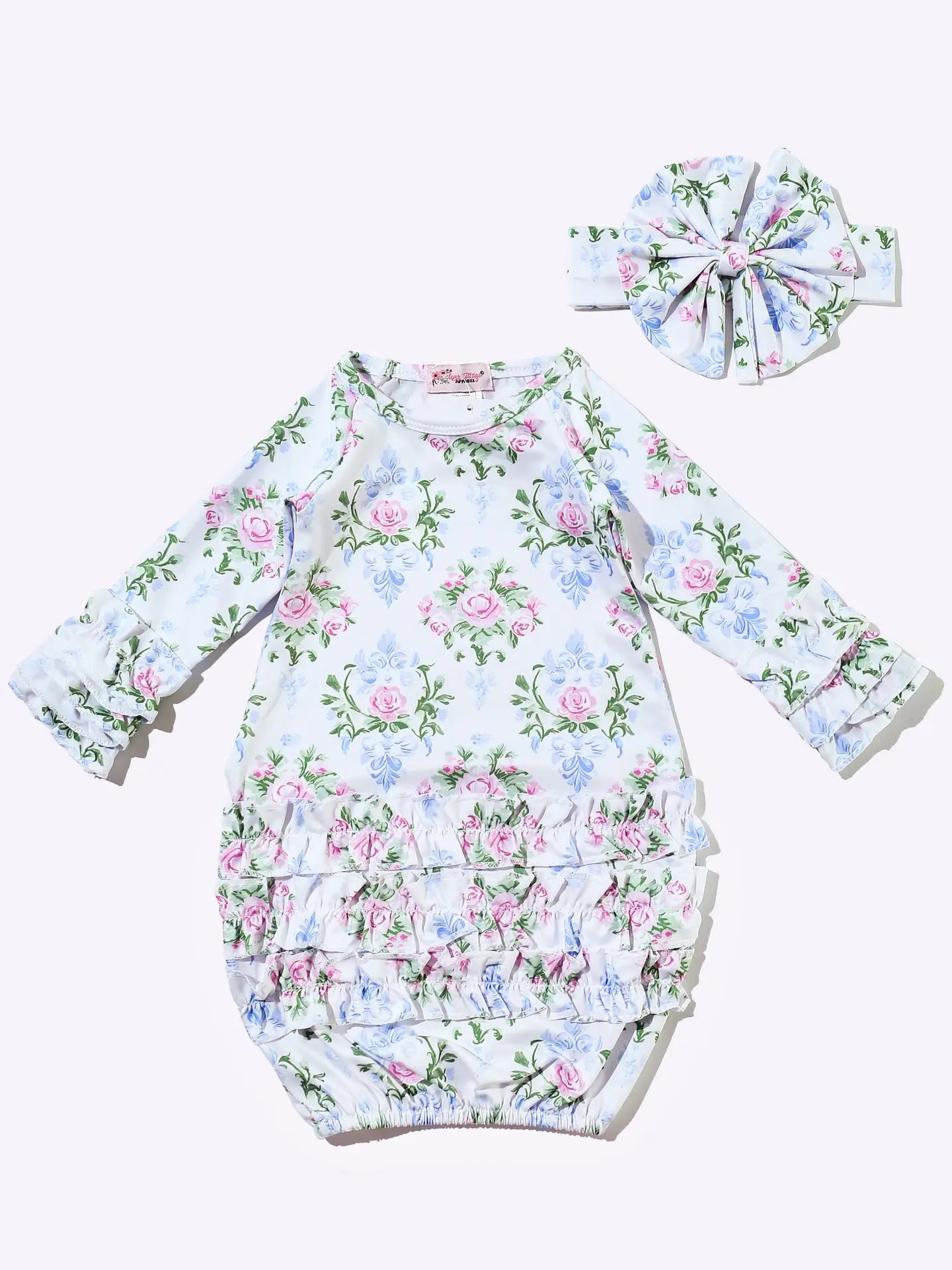 Victorian Garden Baby Gown