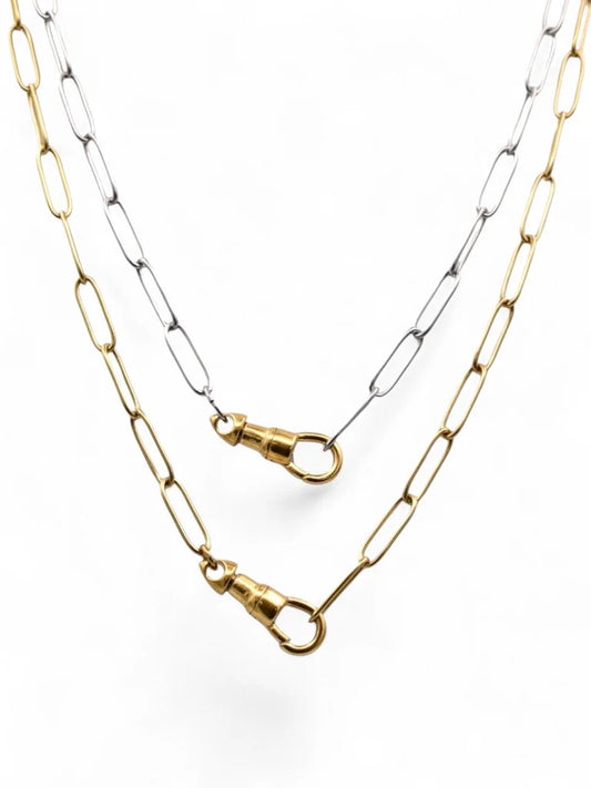 Dapper Fob Necklace Gold