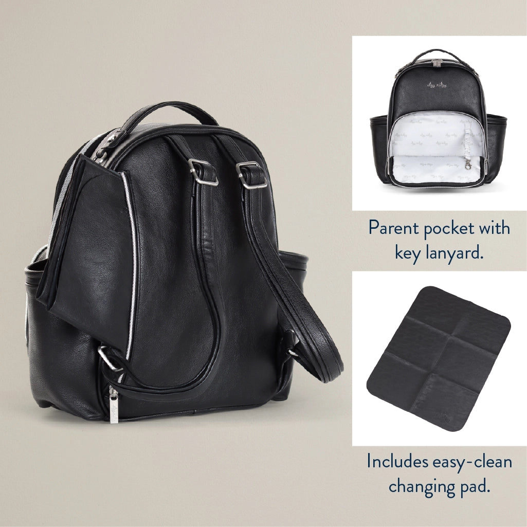 Noir Itzy Mini Plus Diaper Bag
