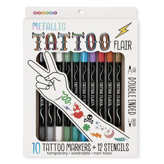 Metallic Tattoo Flair