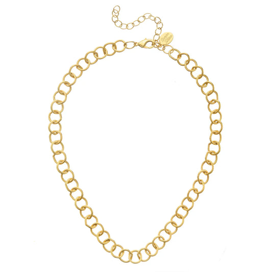 Gold Ralph Loop Chain Necklace