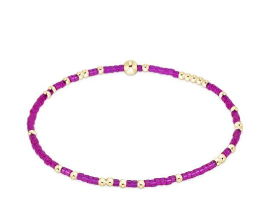 Hope Unwritten Bracelet - Fuchsia