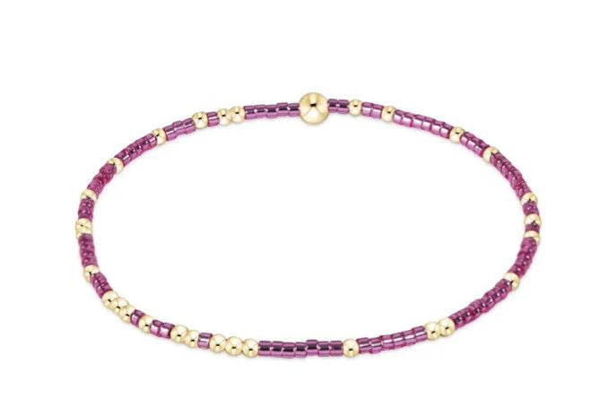 Hope Unwritten Bracelet - Pink Metallic