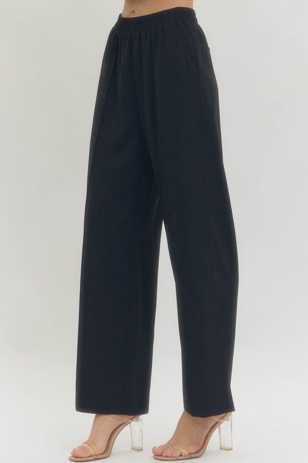 Perfect Top And Pant Set - Black