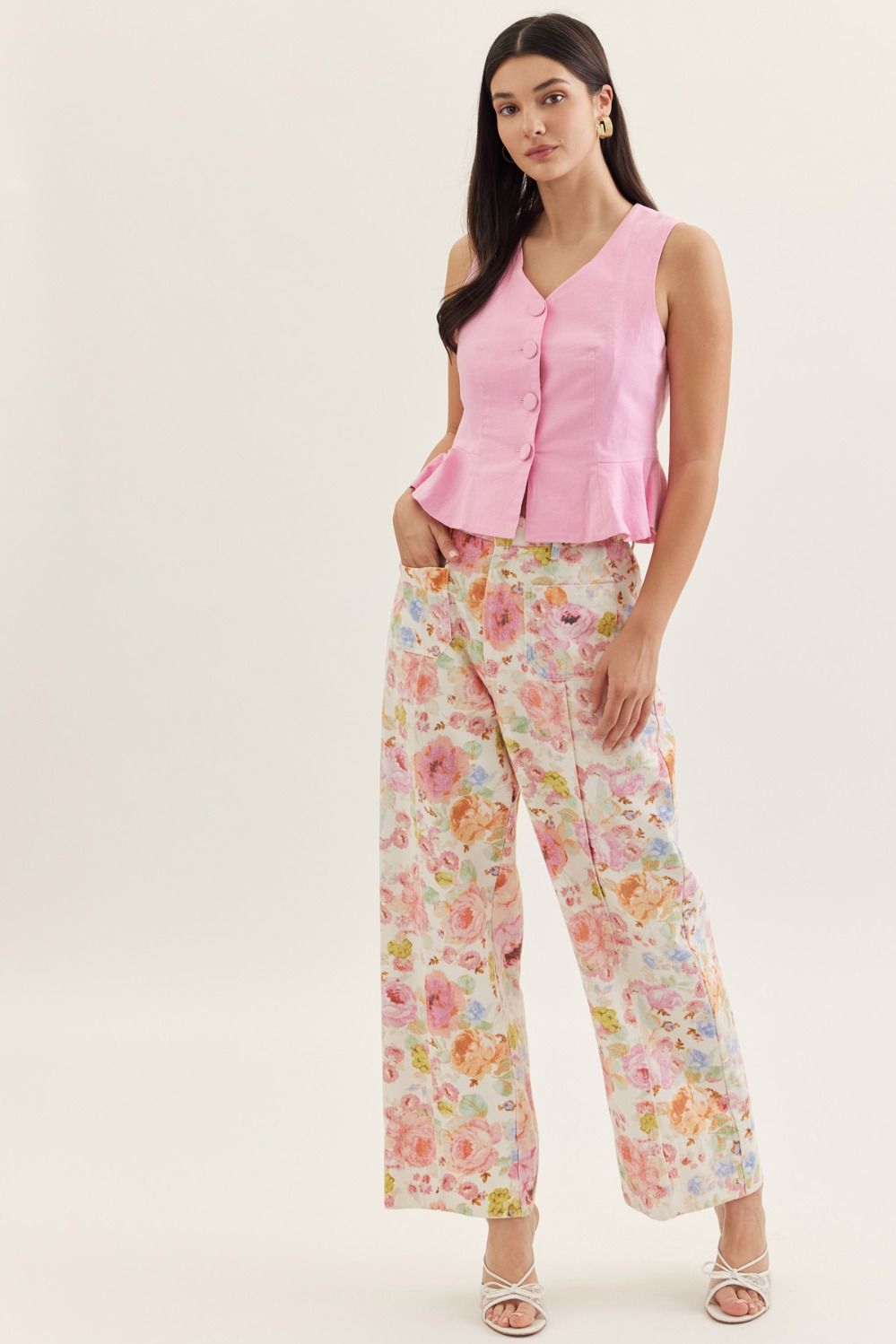 Botanical Print Pant