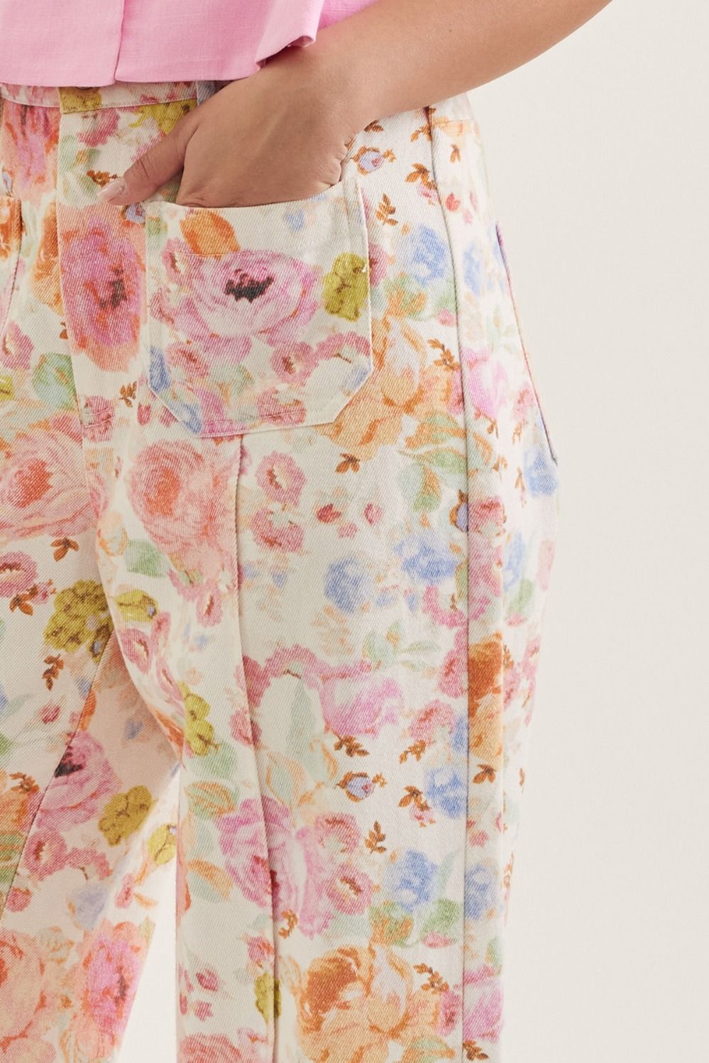 Botanical Print Pant