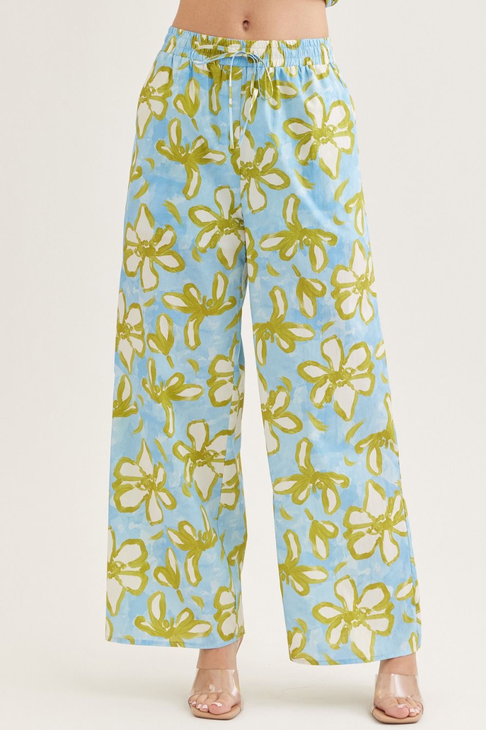 Strapless Top And Pant Set