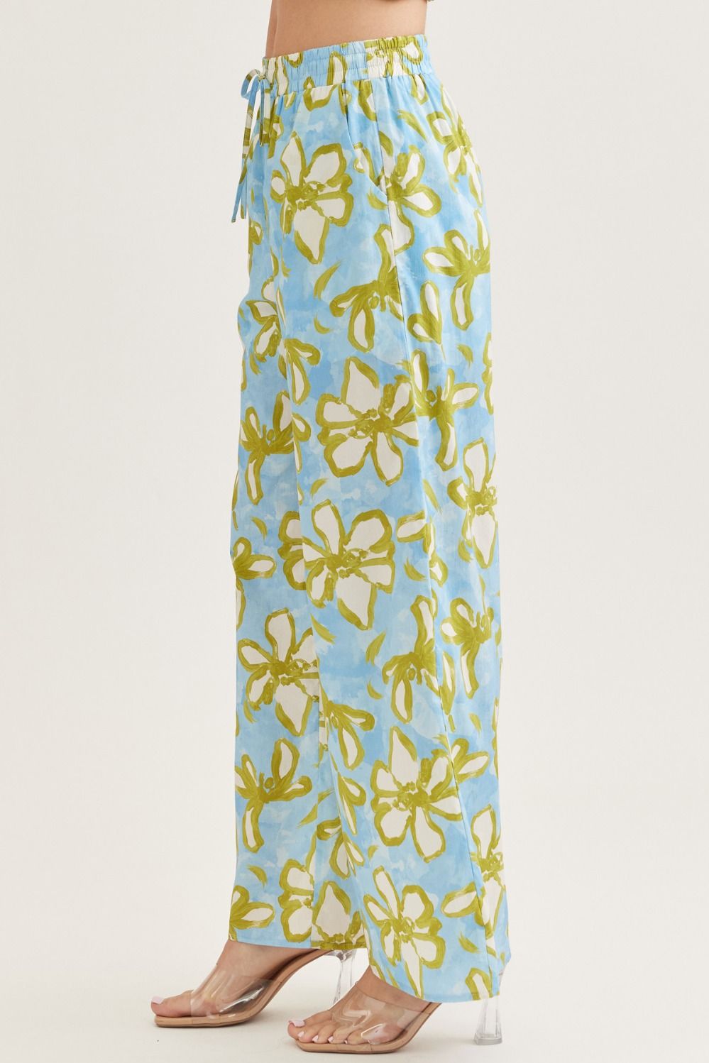 Strapless Top And Pant Set