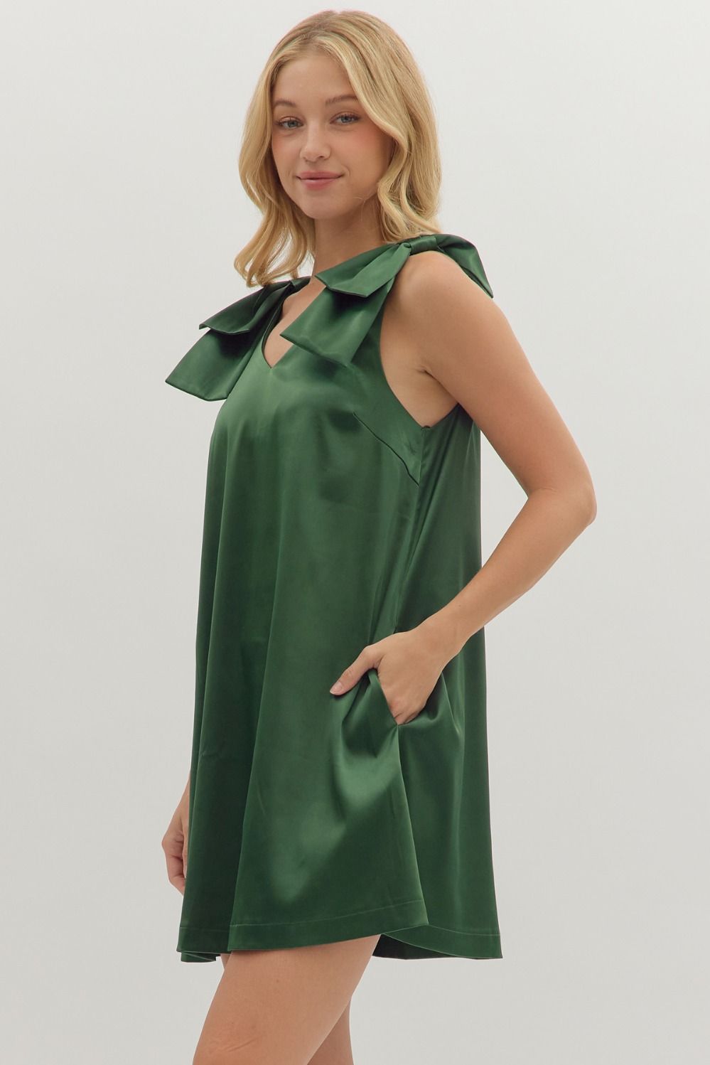 Hunter Green Dress