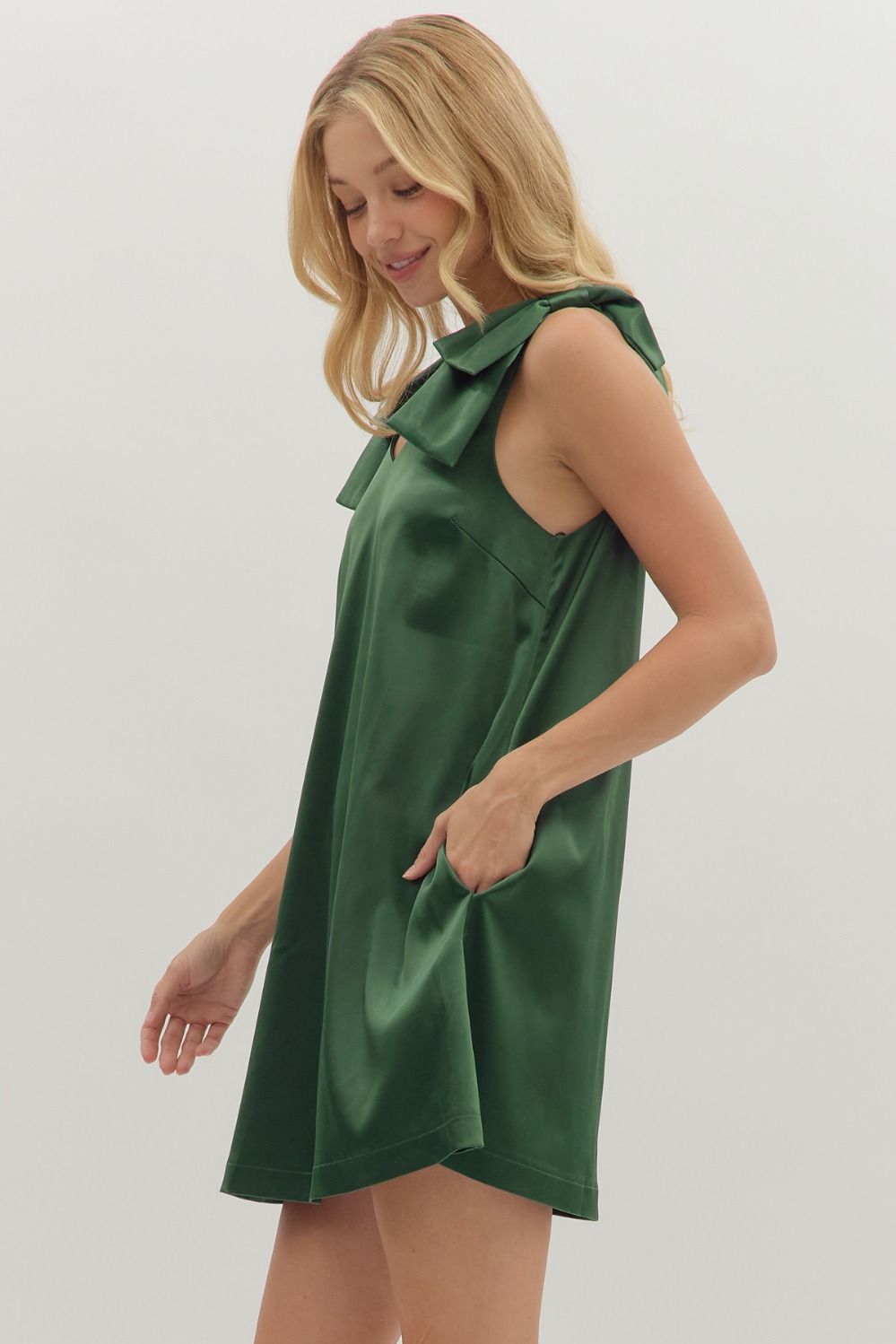 Hunter Green Dress