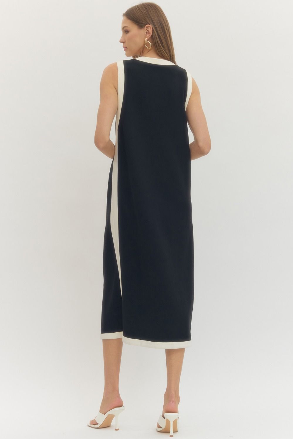 Black And White Tank Dress