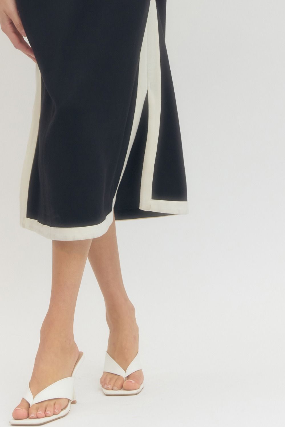 Black And White Tank Dress