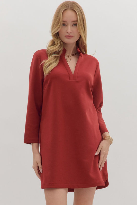 Garnet Long Sleeve Dress