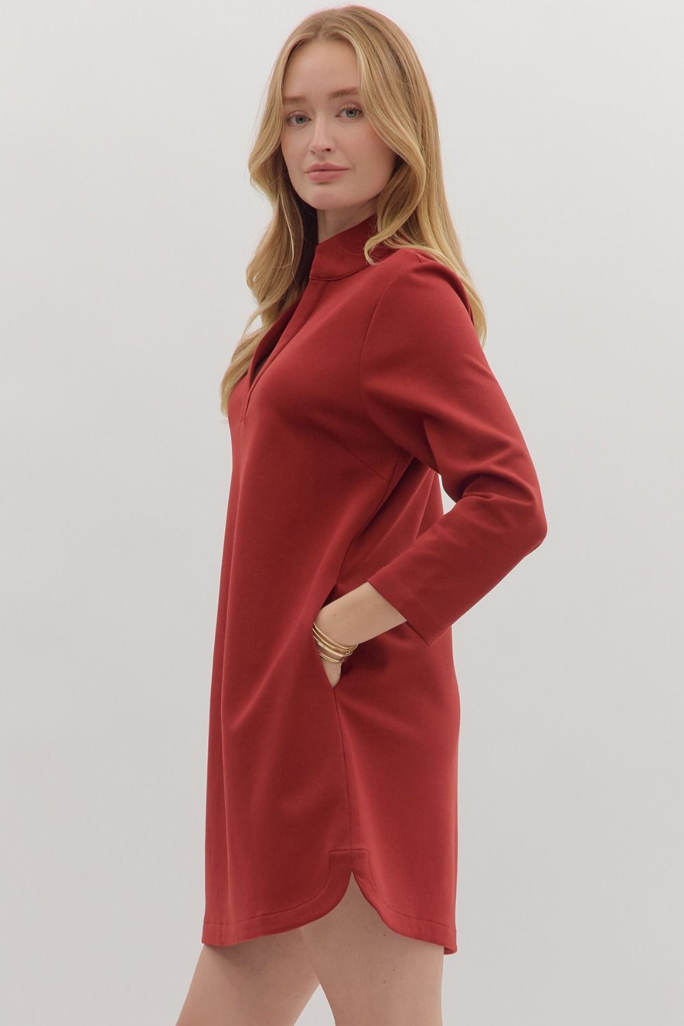 Garnet Long Sleeve Dress
