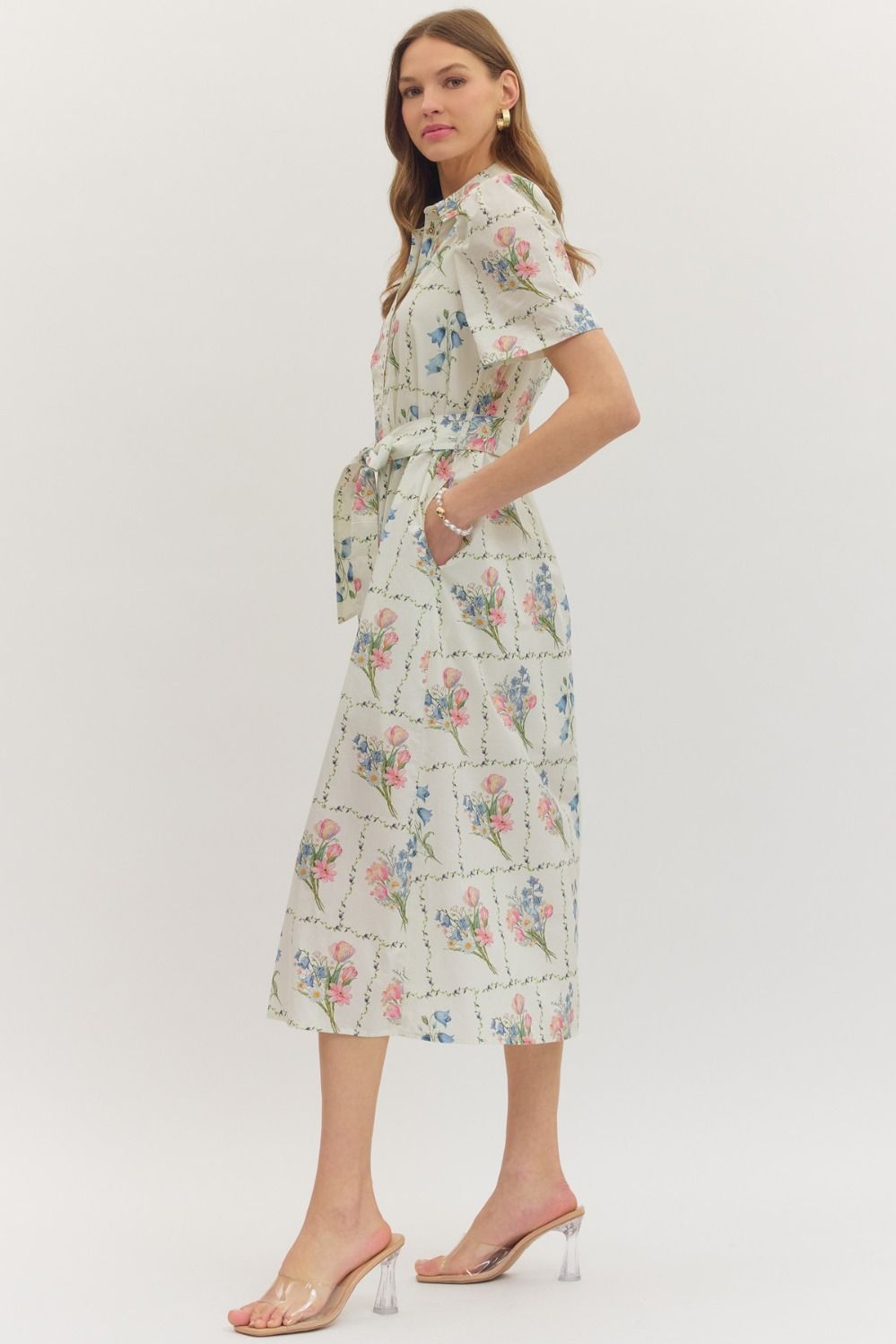 Botanical Midi Dress