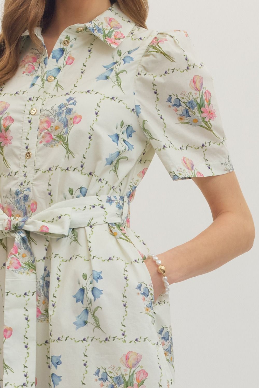 Botanical Midi Dress