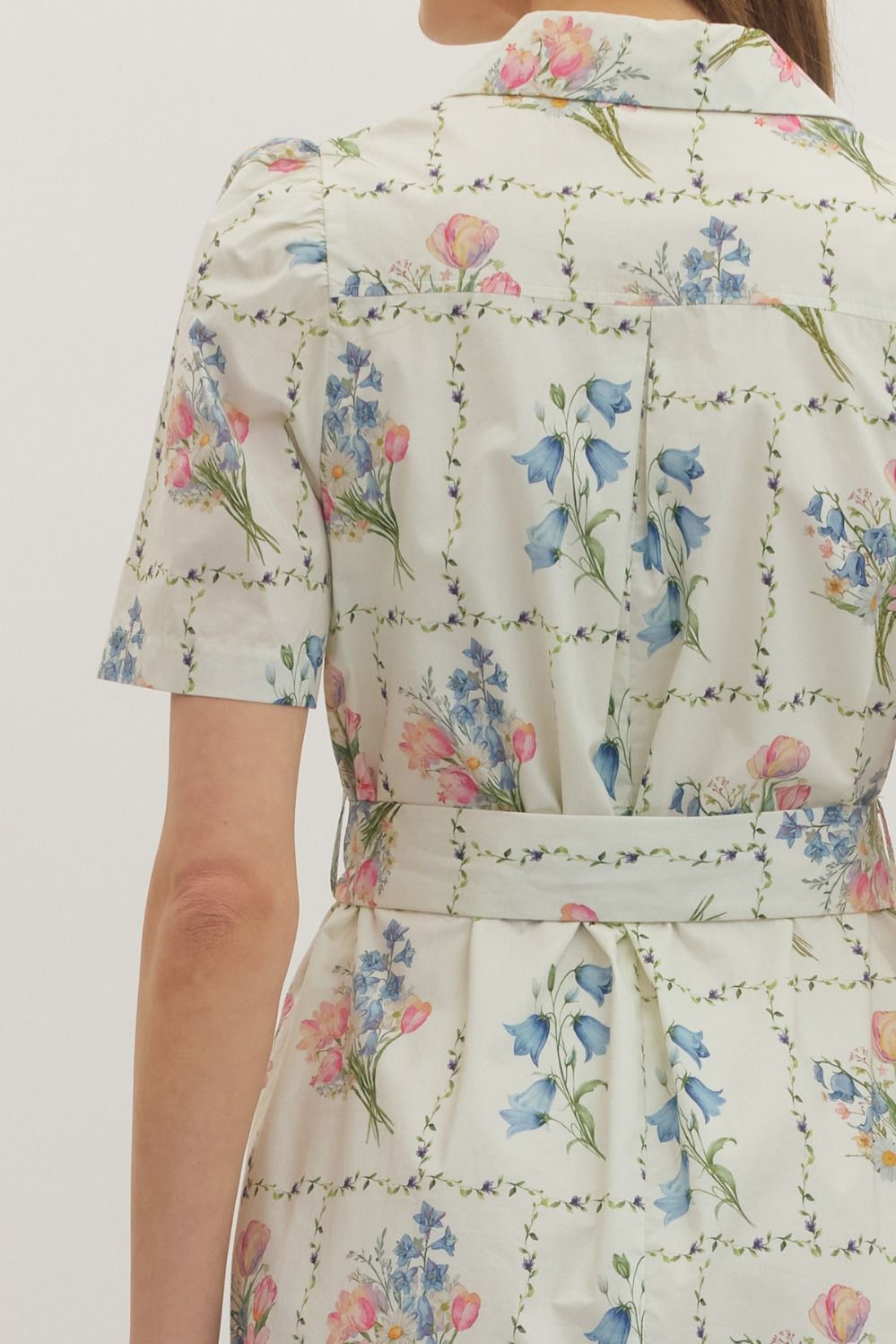 Botanical Midi Dress